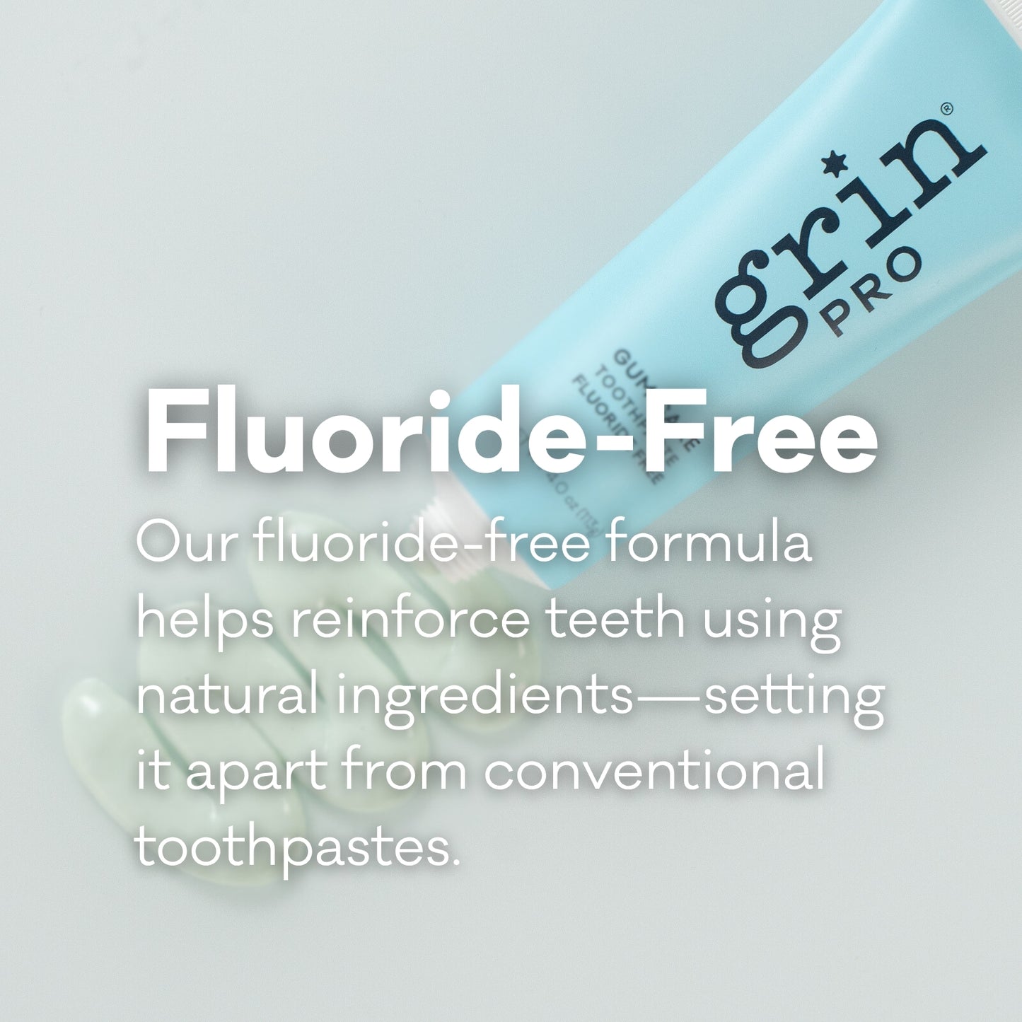 Grin Pro Gum Care Fluoride Free Toothpaste
