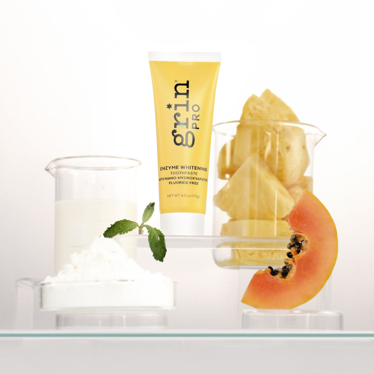 Grin Pro Enzyme Whitening Nano-Hydroxyapatite Toothpaste