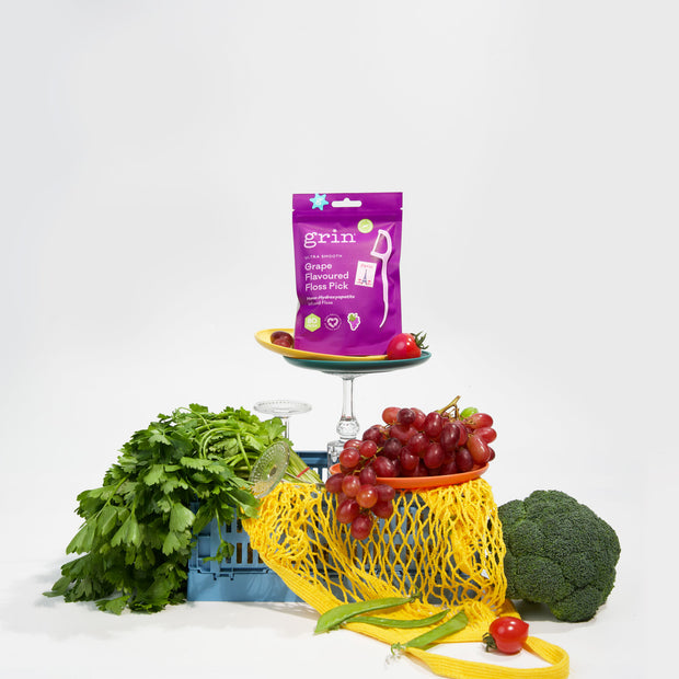 Ultra Smooth N-HA Infused Floss Picks 80pk Grape