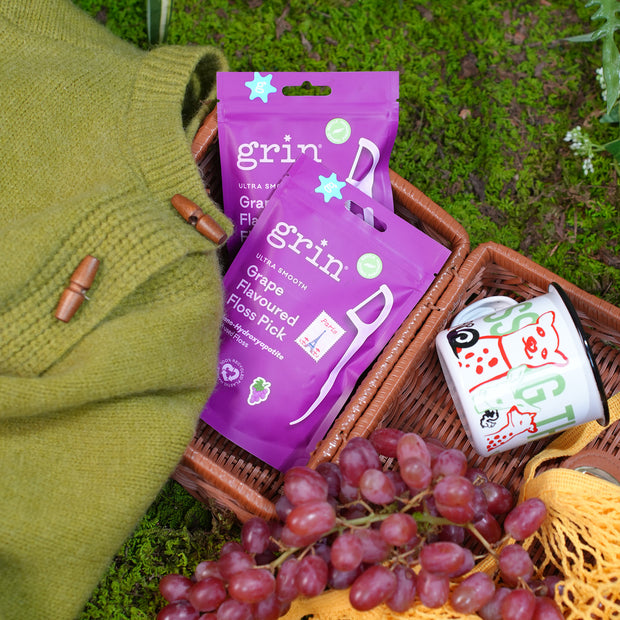 Ultra Smooth N-HA Infused Floss Picks 80pk Grape