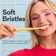 Grin 100% Recycled Toothbrush 4pk Soft Summer Beach
