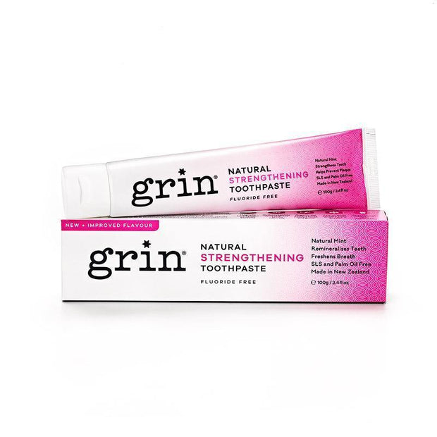 Grin Natural Strengthening Fluoride-free Toothpaste 100g-Grin Natural US