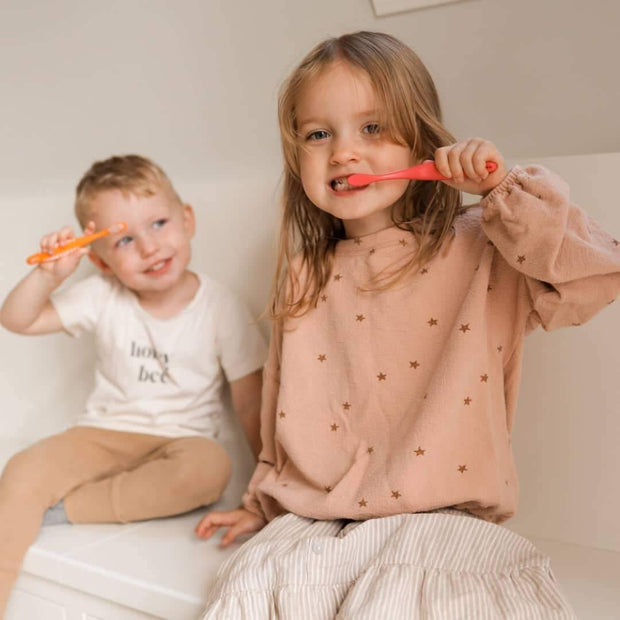 1-2-3 Grin Kids Oral Care Set-Grin Natural US