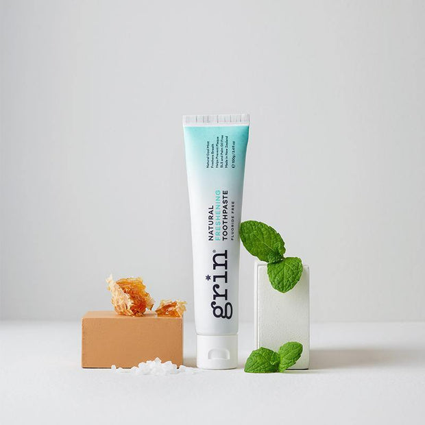Grin Natural Freshening Fluoride-free Toothpaste 100g-Grin Natural US