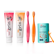 Grin Kids Fluoride Free Oral Care Pack-Grin Natural US