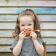 GRRR-IN! Kids Bio Toothbrush - Orange-Grin Natural US